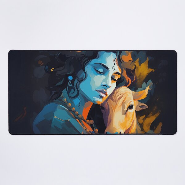 Item preview, Krishna with Cow designed and sold by taujiart.