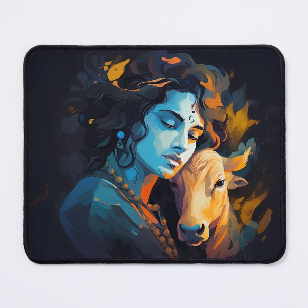 Item preview, Krishna with Cow designed and sold by taujiart.