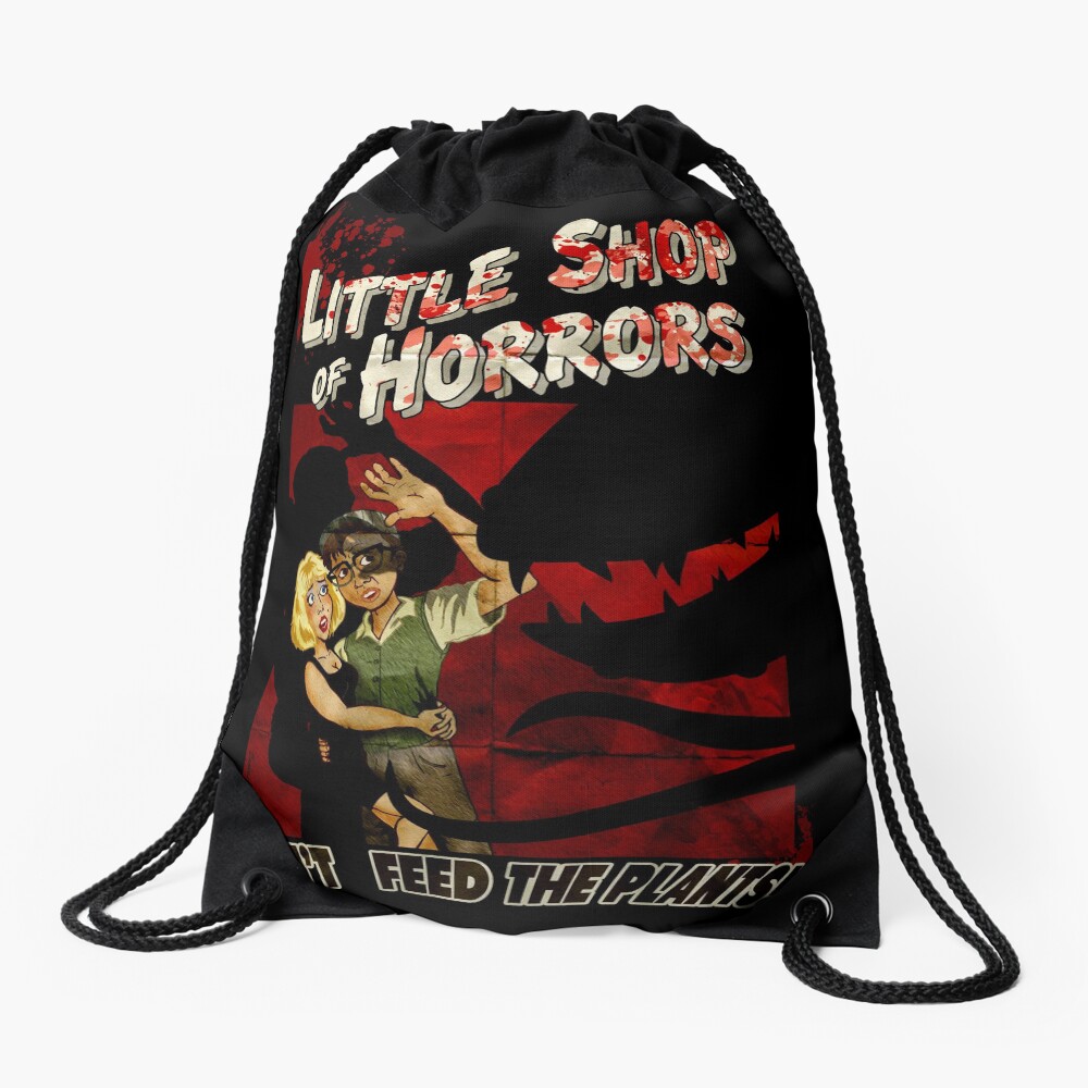 Little Shop of Horrors - pulp style Drawstring Bag