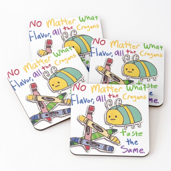 Item preview, All Crayons Taste The Same designed and sold by Meowmallow.