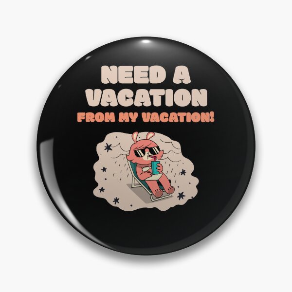 Item preview, Need a vacation from my vacation chilling sunbathing cat teddy starry gazy juice drinking sandy beach designed and sold by ArtisanTeeShop.