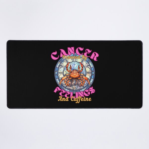 Item preview, Cancer: Powered By Feelings And Caffeine. cancer constellation designed and sold by ZodiacWonders.