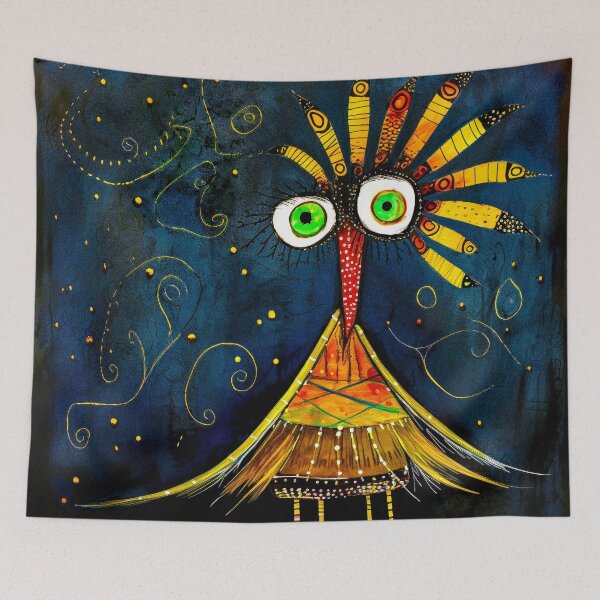 Item preview, "Whimsical Bird # 57" designed and sold by Glen Allison.