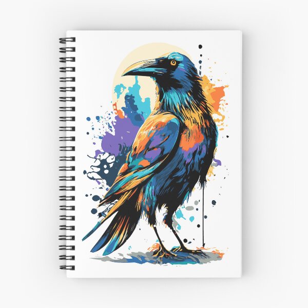 Item preview, Cute Crow - Raven - Crows & Ravens - Crow Colorful designed and sold by BabyYodaSticker.