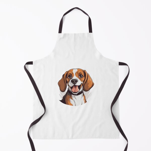 Item preview, Cartoon Style Beagle Painting Drawing Logo Sticker, wall arts, Art Prints and More designed and sold by Kevin Lou.