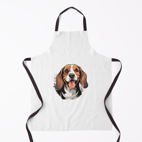 Item preview, Cartoon Style Beagle Painting Drawing Logo Sticker, wall arts, Art Prints and More designed and sold by Kevin Lou.