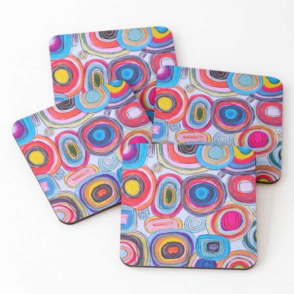 Item preview, Concentric colourful circles designed and sold by Angela Murray.