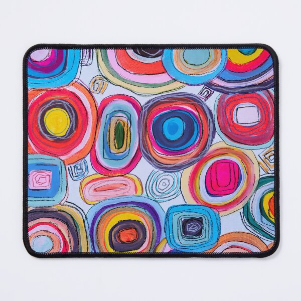 Item preview, Concentric colourful circles designed and sold by Angela Murray.