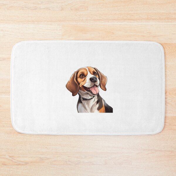 Item preview, Cartoon Style Beagle Painting Drawing Logo Sticker, wall arts, Art Prints and More designed and sold by Kevin Lou.