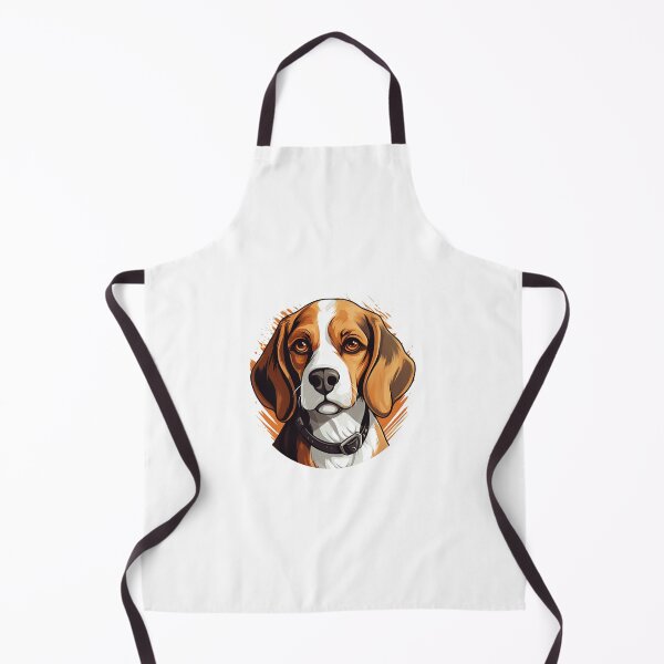 Item preview, Cartoon Style Beagle Painting Drawing Logo Sticker, wall arts, Art Prints and More designed and sold by Kevin Lou.