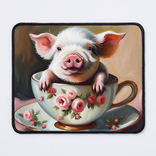 Item preview, Teacup Pig in a Teacup designed and sold by Mister-Mouse.