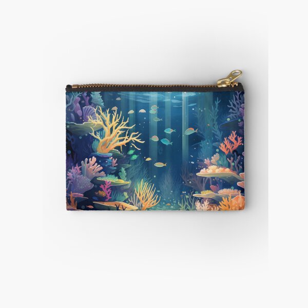 Item preview, Ethereal Depths: A Dreamy Underwater World Enhanced with Sfumato designed and sold by aiartbay.