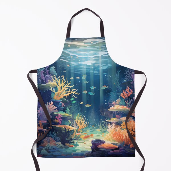 Item preview, Ethereal Depths: A Dreamy Underwater World Enhanced with Sfumato designed and sold by aiartbay.