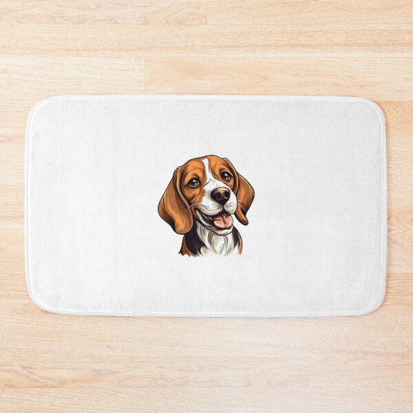 Item preview, Cartoon Style Beagle Painting Drawing Logo Sticker, wall arts, Art Prints and More designed and sold by Kevin Lou.