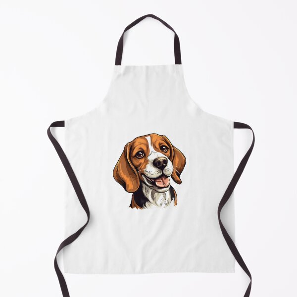 Item preview, Cartoon Style Beagle Painting Drawing Logo Sticker, wall arts, Art Prints and More designed and sold by Kevin Lou.