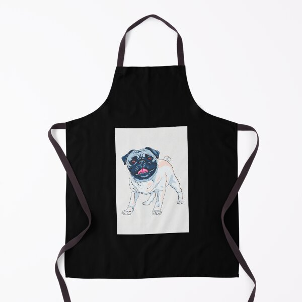 Item preview, Rare white pug designed and sold by Thedigital91.
