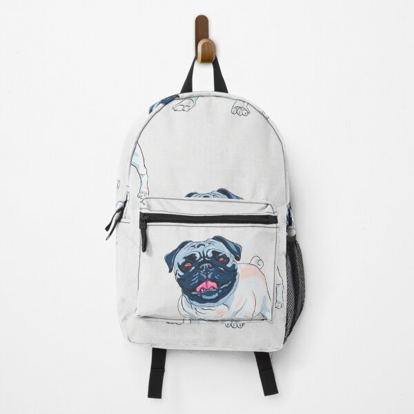 Item preview, Rare white pug designed and sold by Thedigital91.