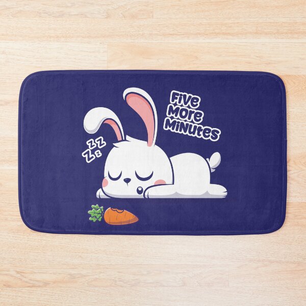 Item preview, Five more minutes : Baby Bunny designed and sold by savasanaqueen.