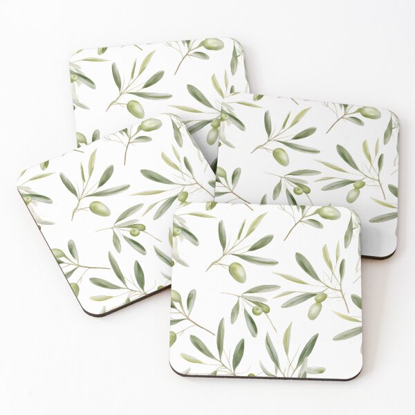Item preview, Green Olive Branches designed and sold by peachculture.