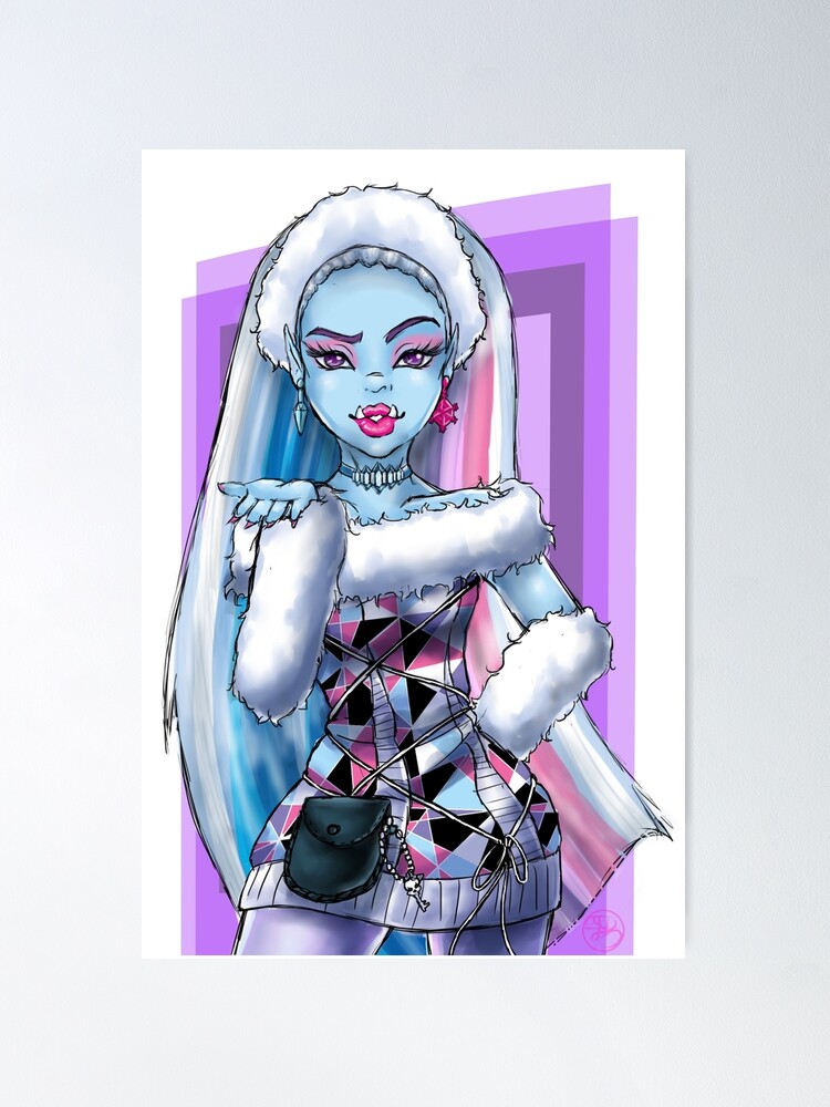 Monster High Abbey Bominable Art Fan Art Abbey Monster High Abbey