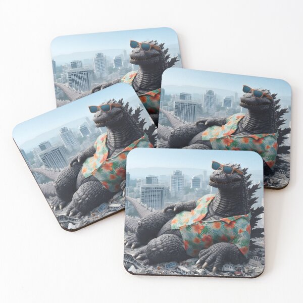 Item preview, Summertime Gojira designed and sold by GokaiRedbubble.