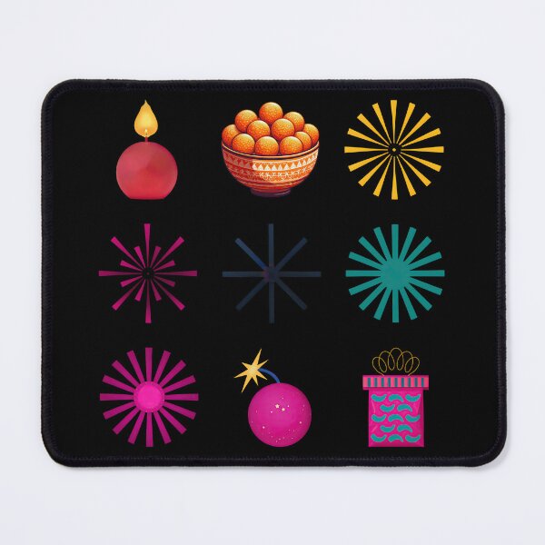 Item preview, Diwali Laddu, Firecracker, Diya designed and sold by pixclipart.