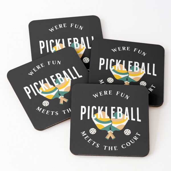 Item preview, Pickleball Were Fun meets the Court designed and sold by SoramDesign.