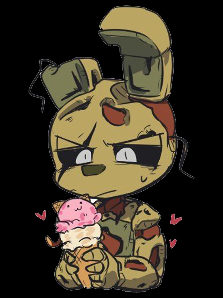 Five Nights at Freddy's - Springtrap Cute Cartoon Chibi Greeting