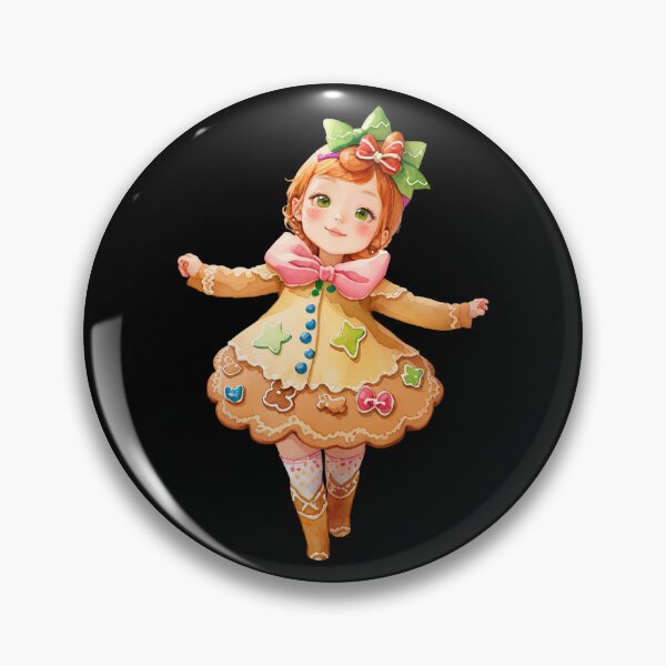 Item preview, Gingerbread Royalty and Whimsical Elements designed and sold by pixclipart.
