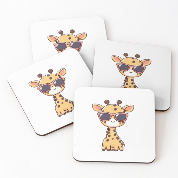 Item preview, Giraffe with sunglasses designed and sold by Kenji11.