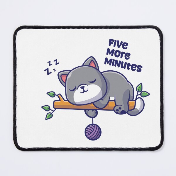 Item preview, Five more minutes : Kitten with a ball of yarn designed and sold by savasanaqueen.