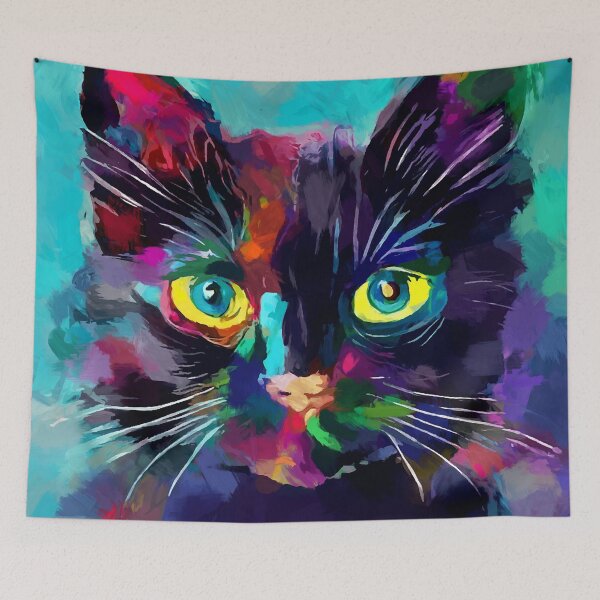 Item preview, Black Kitten 7 designed and sold by ChrisButler.