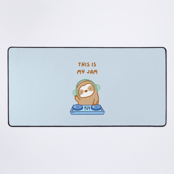 Item preview, This is My Jam Music Sloth designed and sold by theslothinme.