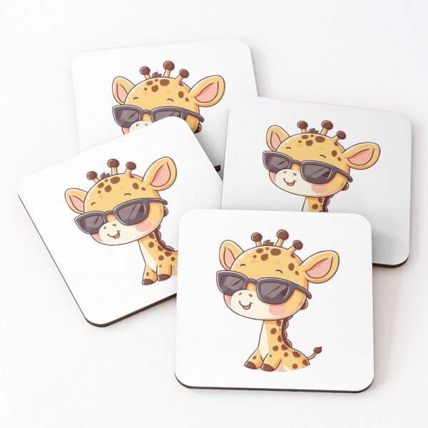 Item preview, Giraffe with sunglasses designed and sold by Kenji11.