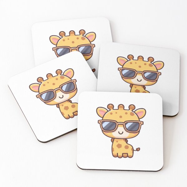 Item preview, Giraffe with sunglasses designed and sold by Kenji11.