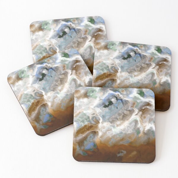 Item preview, Tiger's Eye - brown red gradient marble pattern designed and sold by JaycraveDesigns.