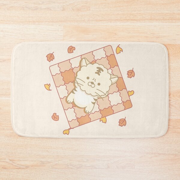 Item preview, A cute cat in autumn when the leaves fall designed and sold by Planb StudioDesign.