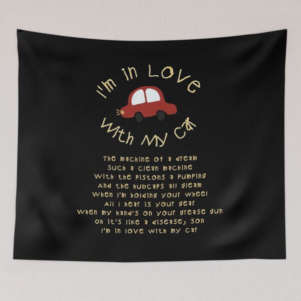 Item preview, I'm in love with my car designed and sold by zzzozzo.