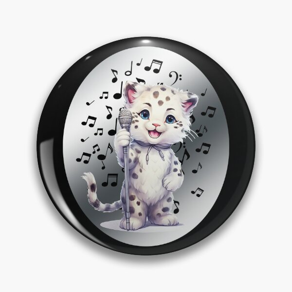 Item preview, Singing Snow Leopard designed and sold by Artbellachi.