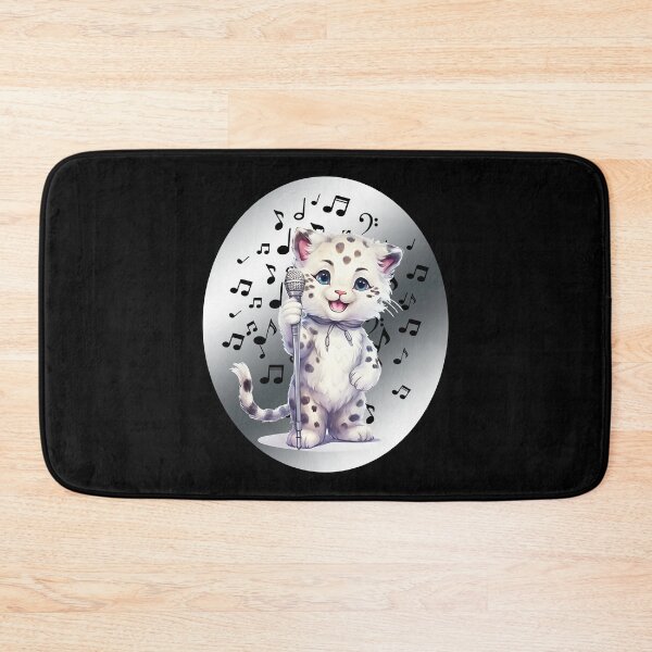 Item preview, Singing Snow Leopard designed and sold by Artbellachi.