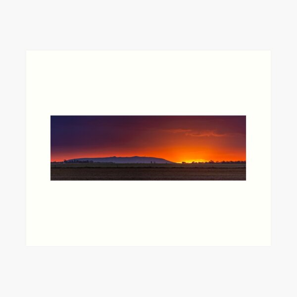 Item preview, Mt Arapiles sunset designed and sold by Lynton Brown.