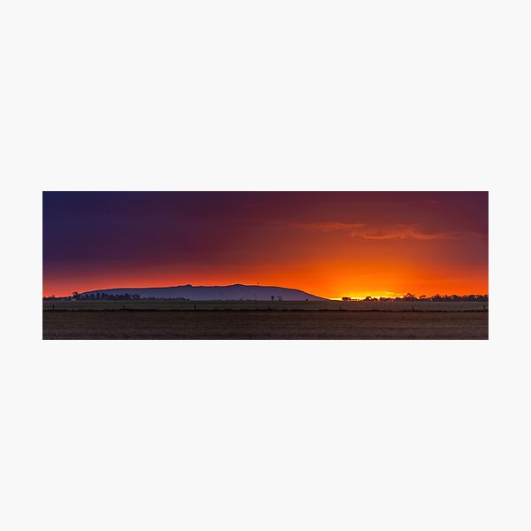 Item preview, Mt Arapiles sunset designed and sold by Lynton Brown.