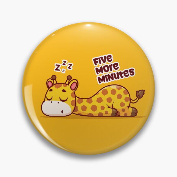 Item preview, Five more minutes : Baby Giraffe designed and sold by savasanaqueen.