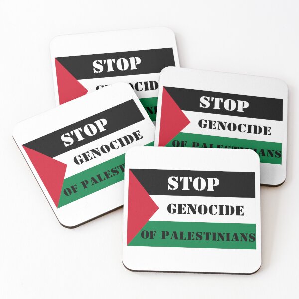 Item preview, Stop Genocide of Palestinians  Free Palestine with Flag designed and sold by EspyDesignCo.