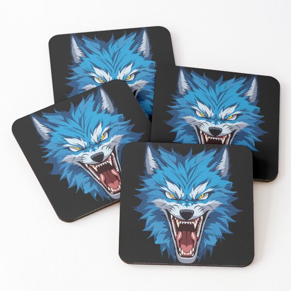 Item preview, Angry blue wolfdog designed and sold by Lilac32.