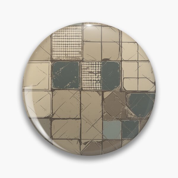 Item preview, a patchwork pattern in shades of blue and brown designed and sold by Enga6.