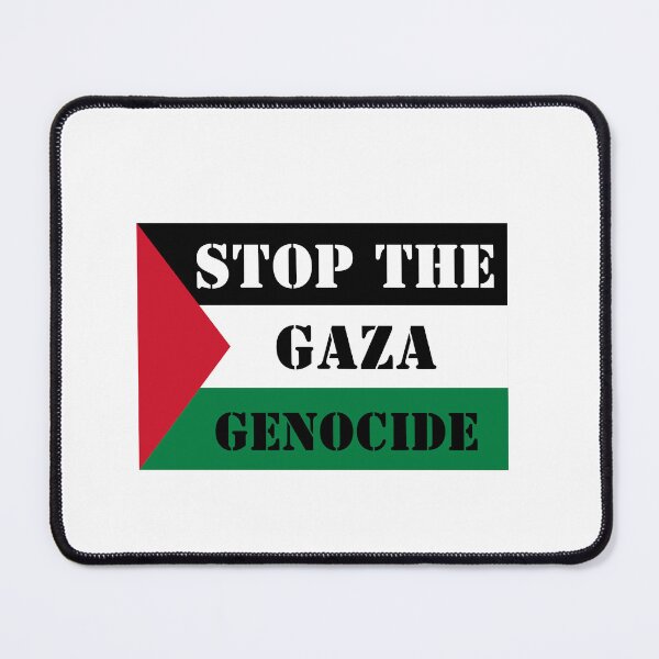 Item preview, Stop The Gaza Genocide- Free Palestine with Flag designed and sold by EspyDesignCo.
