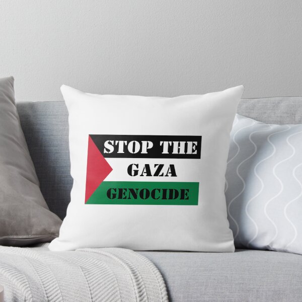 Item preview, Stop The Gaza Genocide-  Free Palestine with Flag designed and sold by EspyDesignCo.