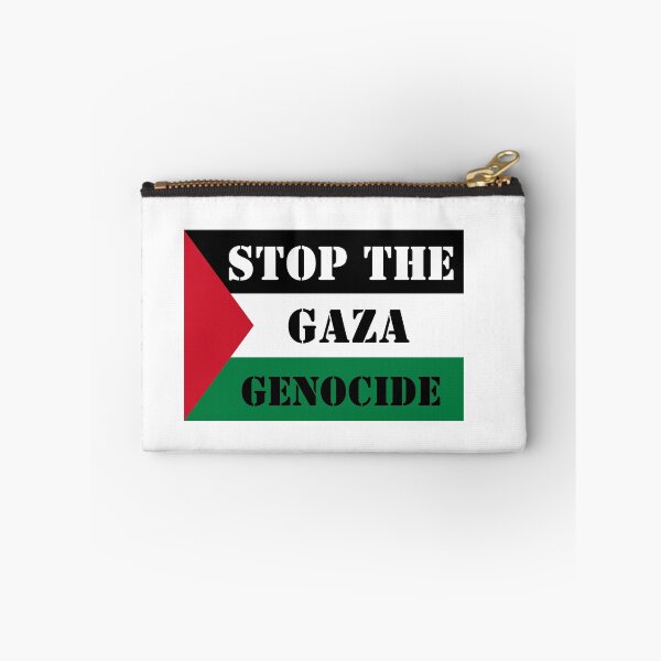 Item preview, Stop The Gaza Genocide-  Free Palestine with Flag designed and sold by EspyDesignCo.