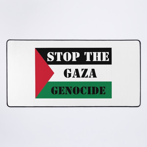 Item preview, Stop The Gaza Genocide-  Free Palestine with Flag designed and sold by EspyDesignCo.